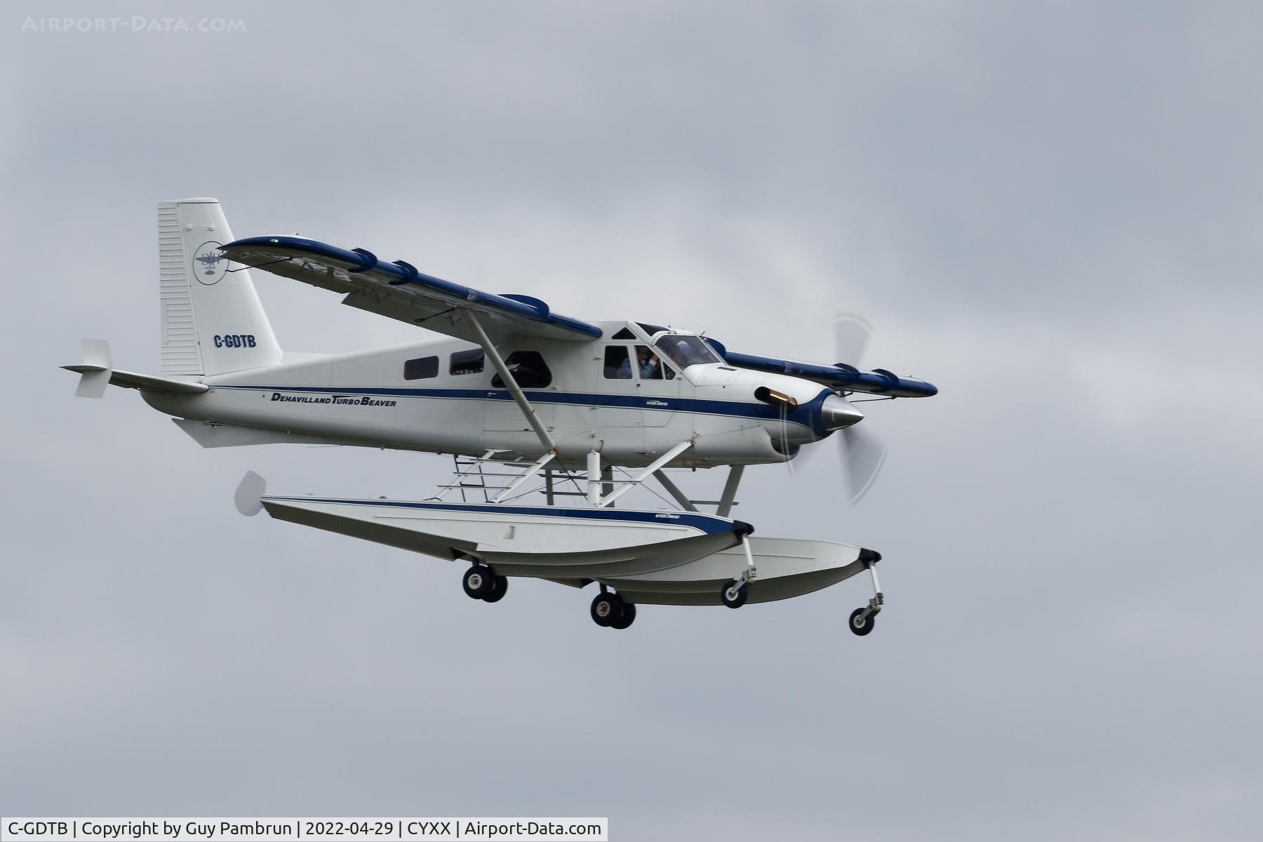 C-GDTB, 1967 De Havilland Canada DHC-2 Turbo Beaver Mk.3 C/N 1672-TB42, Landing on 19