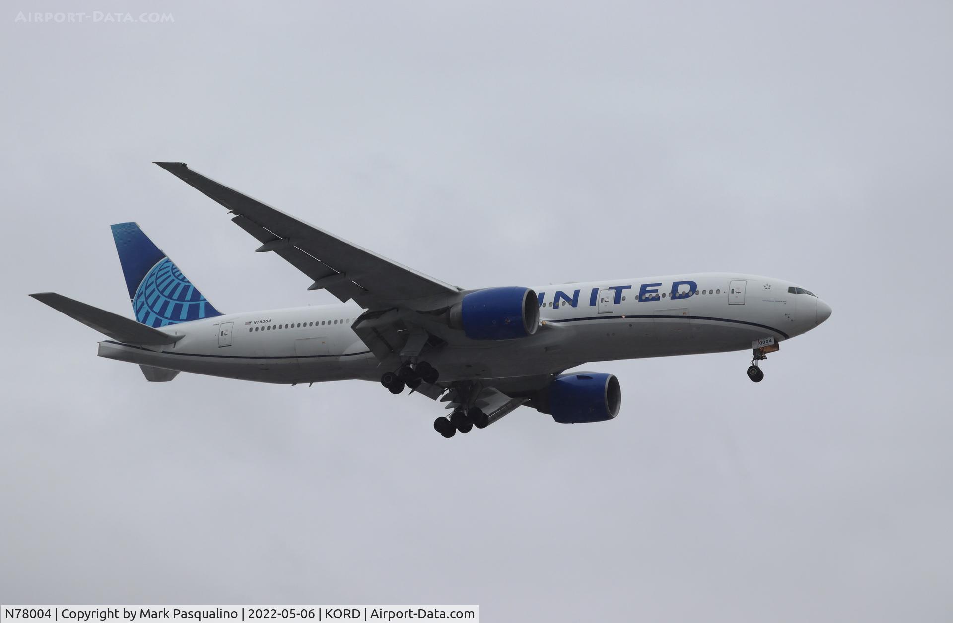 N78004, 1998 Boeing 777-224 C/N 27580, Boeing 777-224