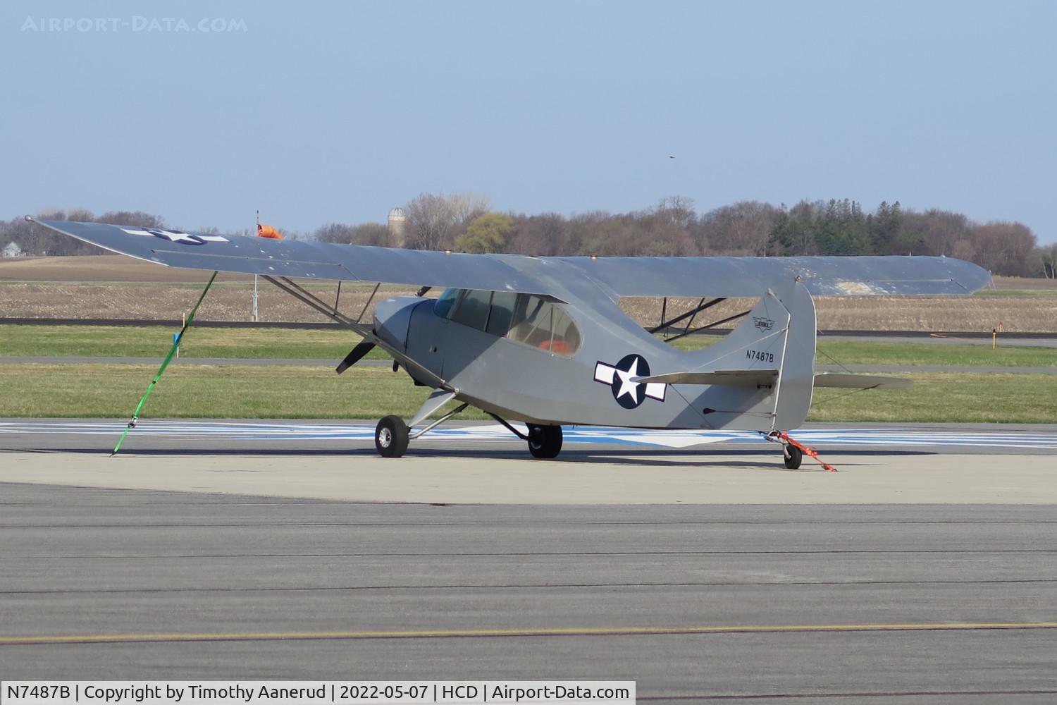 N7487B, 1956 Champion 7EC C/N 7EC-488, 1956 Champion 7EC, c/n: 7EC-488