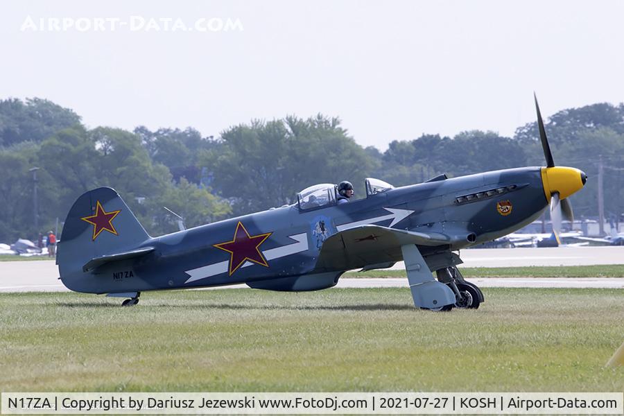N17ZA, Yakovlev Yak-3M C/N 470102, Yakovlev YAK-3M  C/N 470102, N17ZA