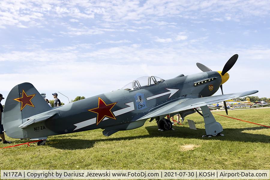 N17ZA, Yakovlev Yak-3M C/N 470102, Yakovlev YAK-3M  C/N 470102, N17ZA