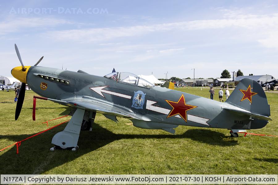N17ZA, Yakovlev Yak-3M C/N 470102, Yakovlev YAK-3M  C/N 470102, N17ZA