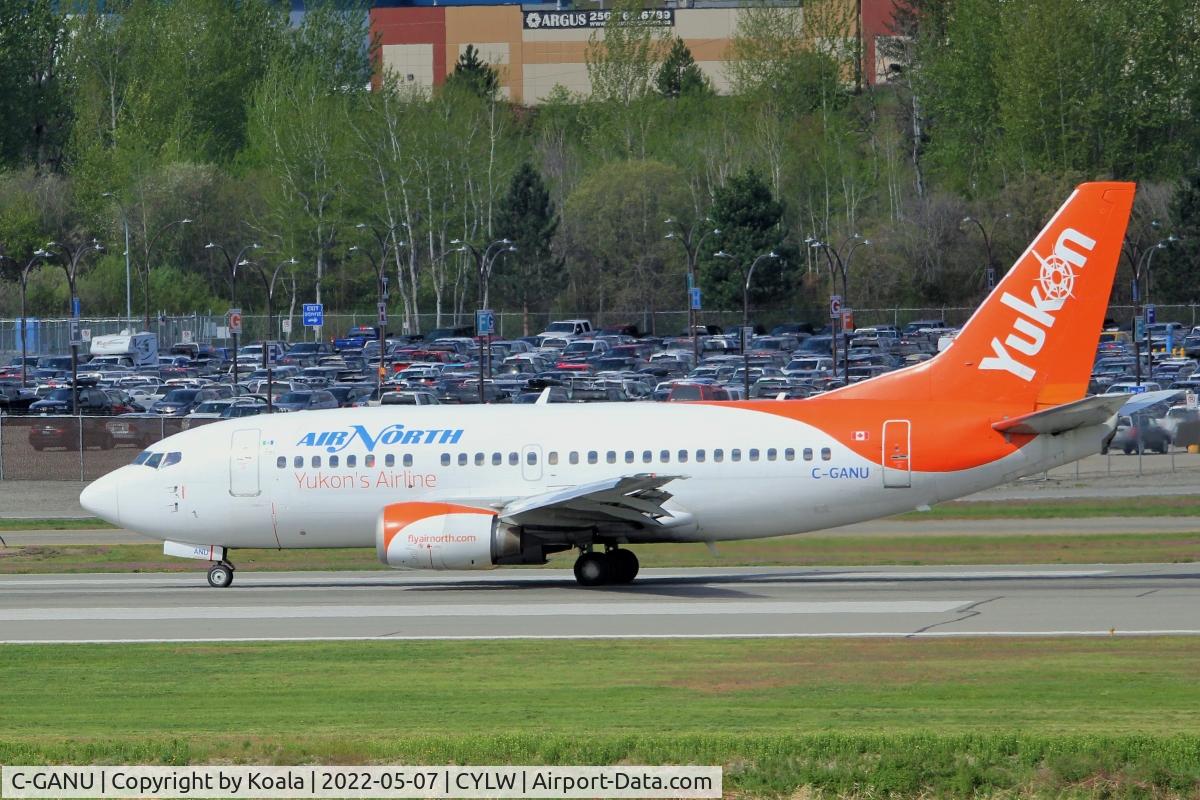 C-GANU, 1992 Boeing 737-55D C/N 27416, Arrival from Vancouver