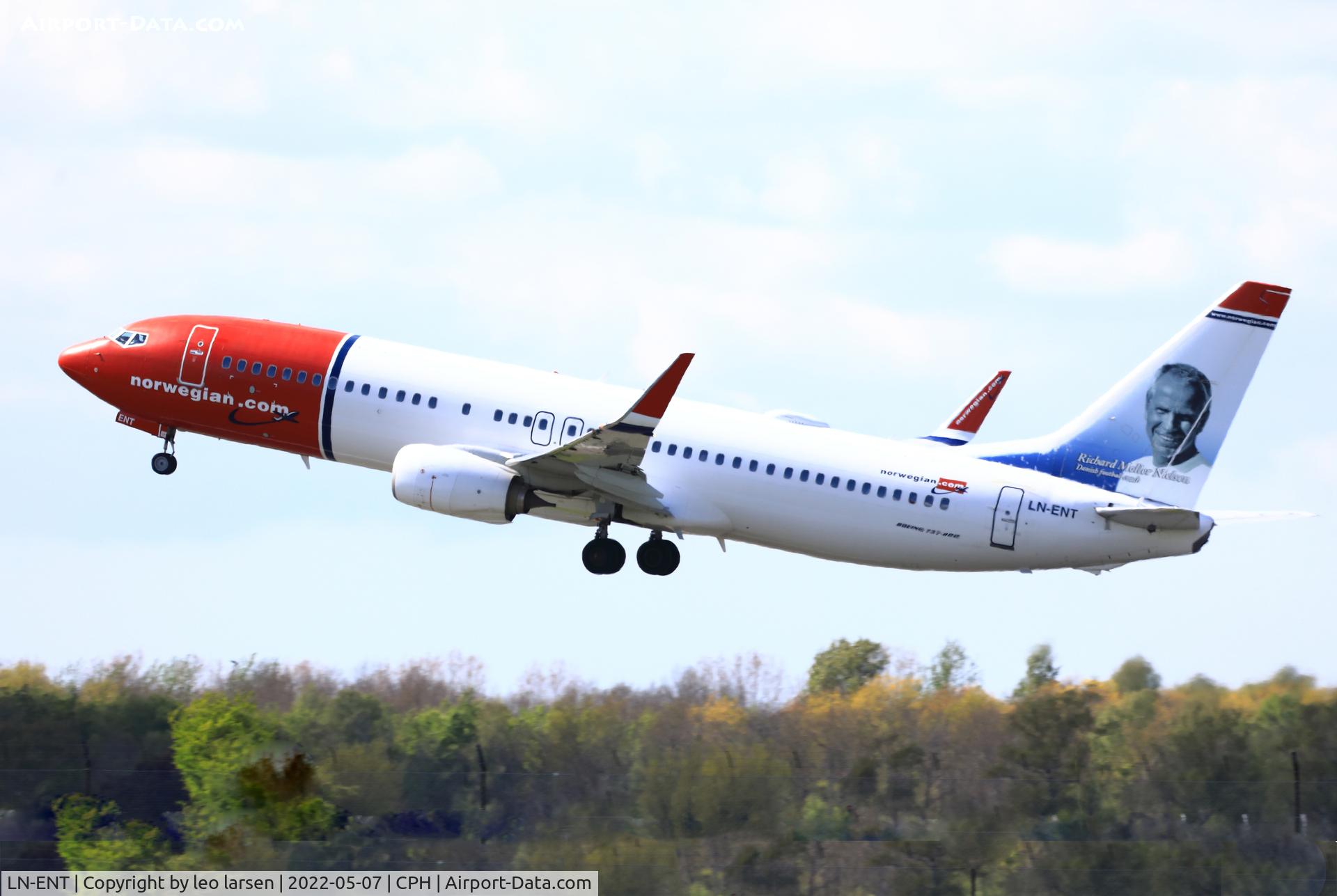 LN-ENT, 2017 Boeing 737-8JP C/N 42282, Copenhagen 7.5.2022