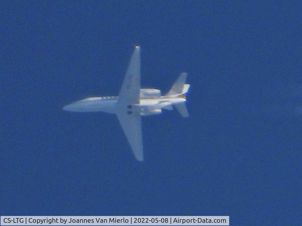 CS-LTG, 2018 Cessna 680A Citation Latitude C/N 680A-0124, Cruising over Belgium flt330