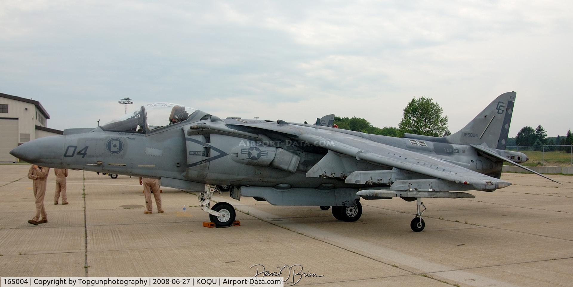 165004, McDonnell Douglas AV-8B+ Harrier II C/N 260, Backup Demo Harrier