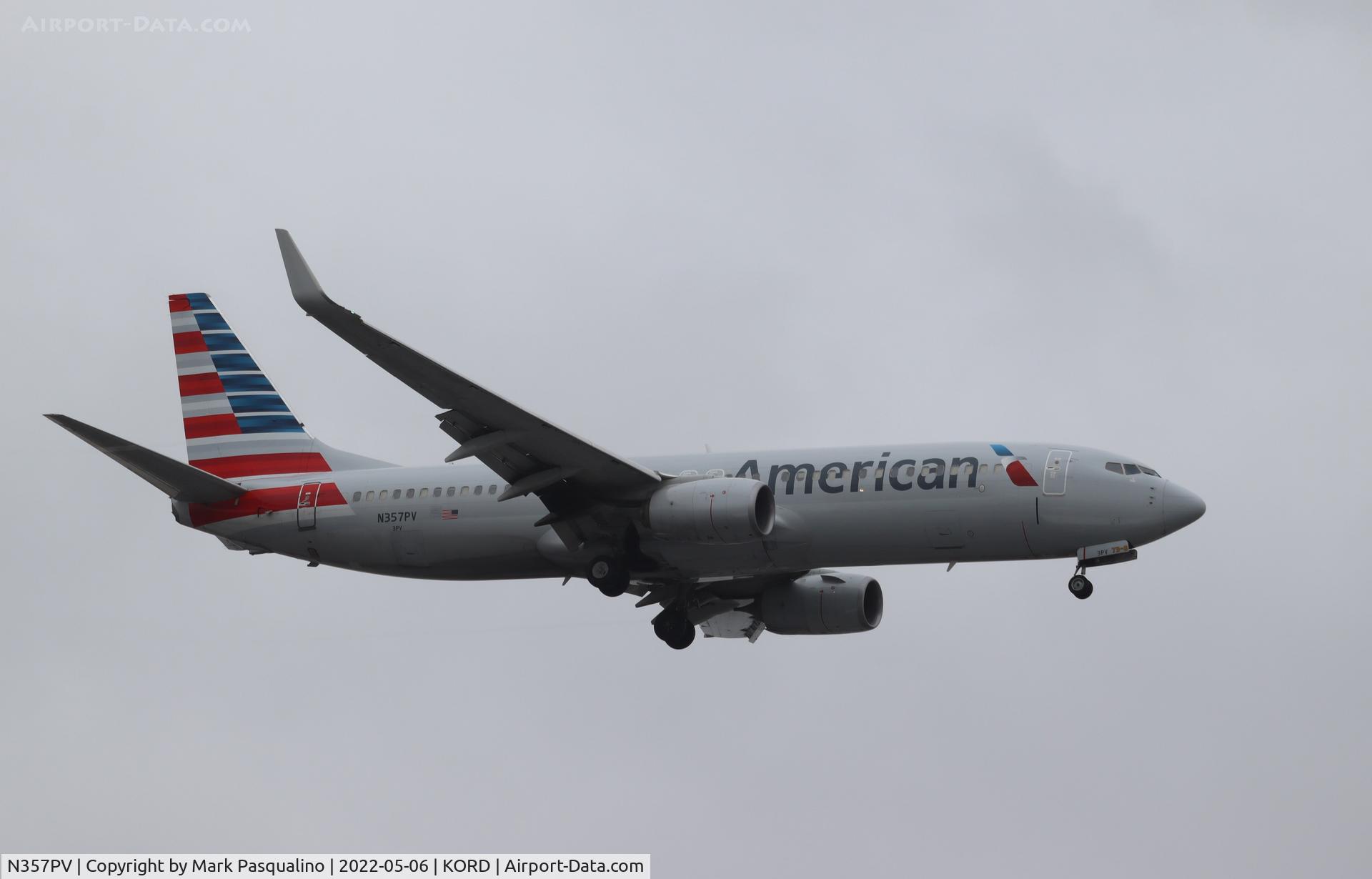 N357PV, 2017 Boeing 737-823 C/N 31277, Boeing 737-823