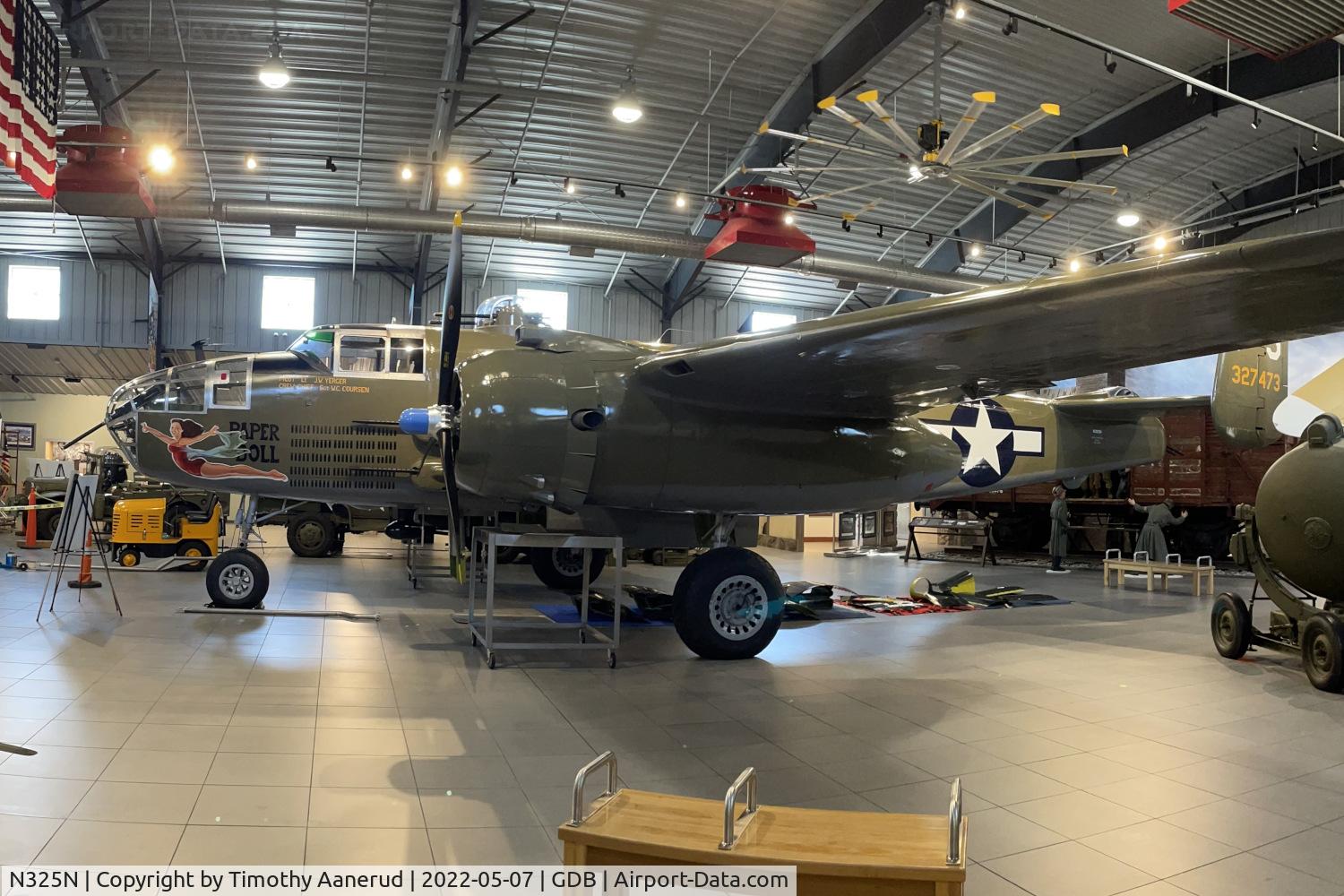 N325N, 1945 North American B-25J-30/32-NC Mitchell Mitchell C/N 108-47452, 1945 North American B-25J-30/32-NC Mitchell, c/n: 108-47452