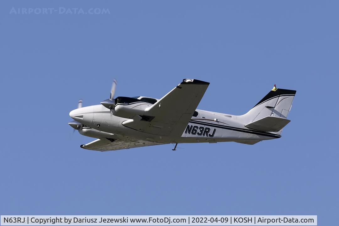 N63RJ, 1974 Beech 95-B55 Baron Baron C/N TC-1804, Beech 95-B55 Baron  C/N TC-1804, N63RJ