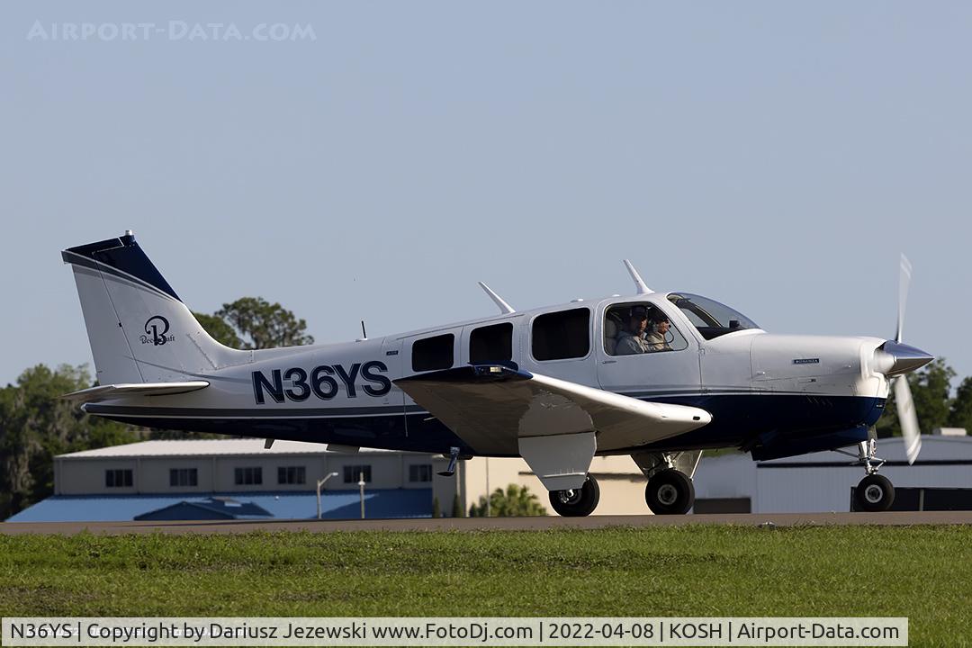 N36YS, 1974 Beechcraft A36 Bonanza C/N E-549, Beech A36 Bonanza  C/N E-549 , N36YS
