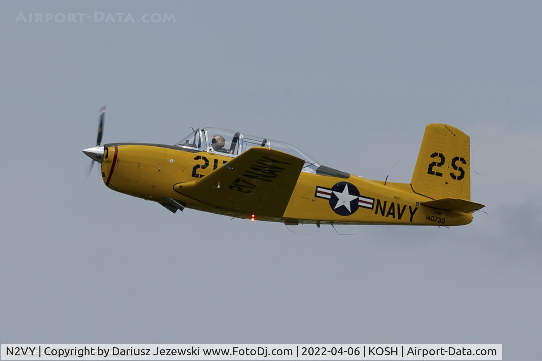 N2VY, 1955 Beech D-45 (T-34B) Mentor C/N BG-67, Beech D45 (T-34B) Mentor  C/N BG-67, N2VY