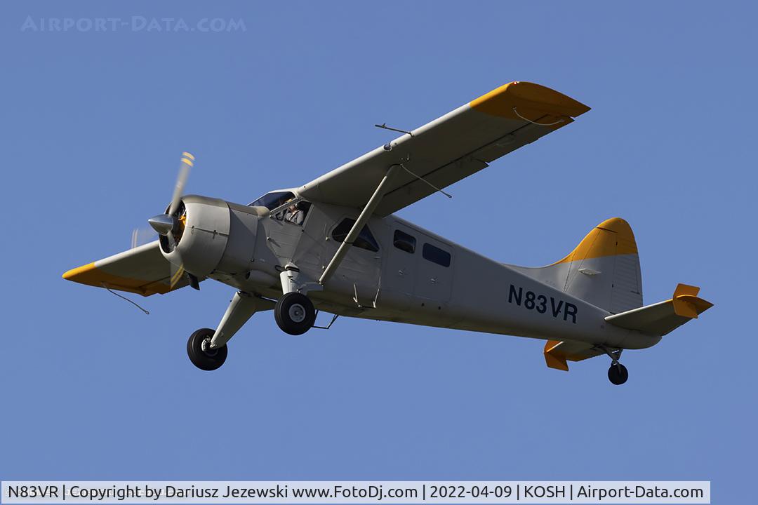 N83VR, De Havilland DHC-2 Beaver Mk.1 (L20A) C/N 1613, De Havilland Canada DHC-2 Mk.I Beaver  C/N 1613, N83VR