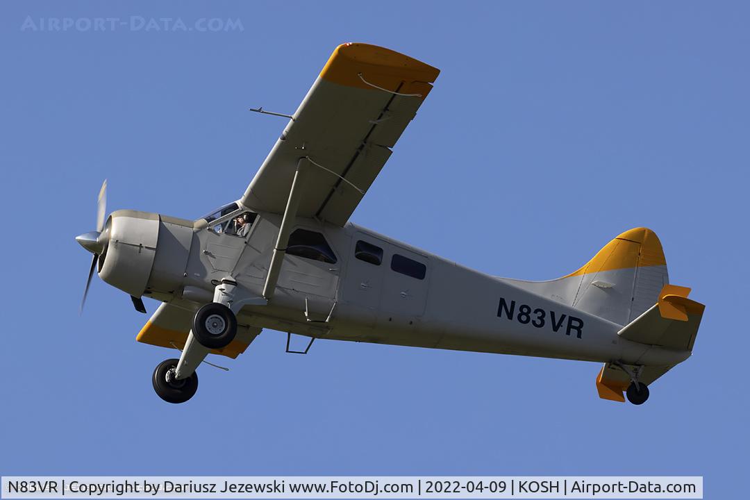 N83VR, De Havilland DHC-2 Beaver Mk.1 (L20A) C/N 1613, De Havilland Canada DHC-2 Mk.I Beaver  C/N 1613, N83VR