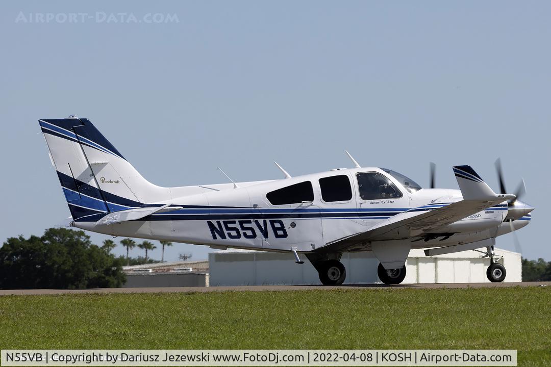 N55VB, 1975 Beech E-55 Baron C/N TE-1072, Beech E55 Baron  C/N TE-1072, N55VB