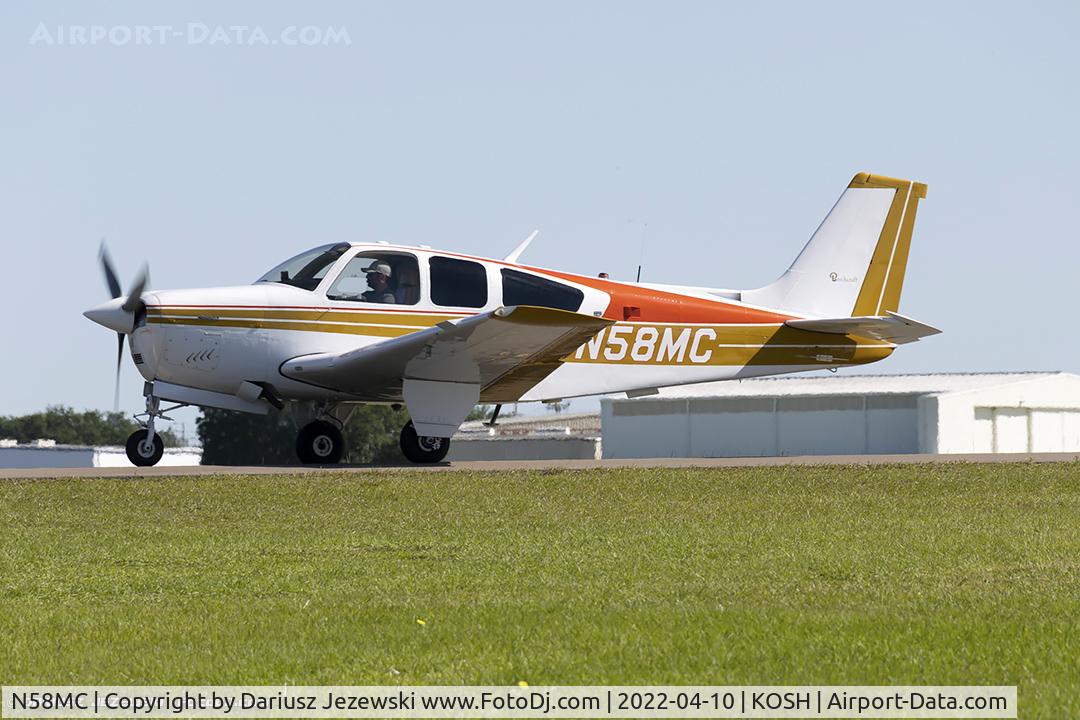 N58MC, 1978 Beech F33C Bonanza C/N CJ-143, Beech F33C Bonanza  C/N CJ-143 , N58MC