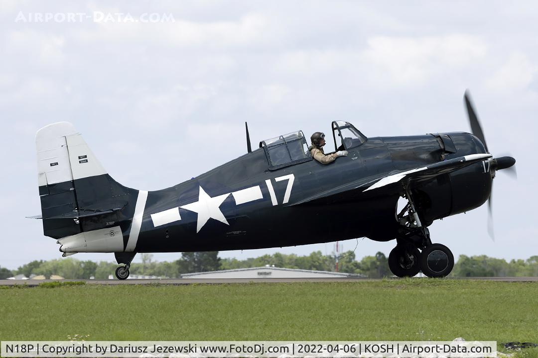 N18P, General Motors (Grumman) FM-2 Wildcat C/N 6014, Grumman FM-2  Wildcat - Cavanaugh Flight Museum, N18P