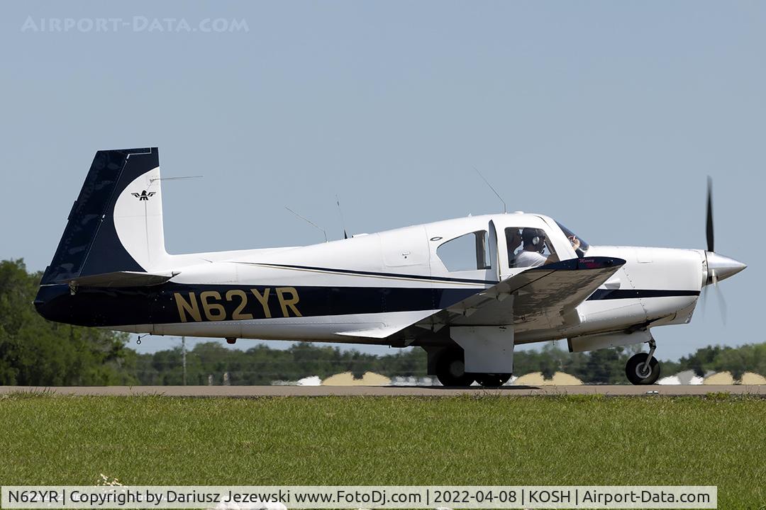 N62YR, 1962 Mooney M20C Ranger C/N 2118, Mooney M20C Ranger  C/N 2118, N62YR