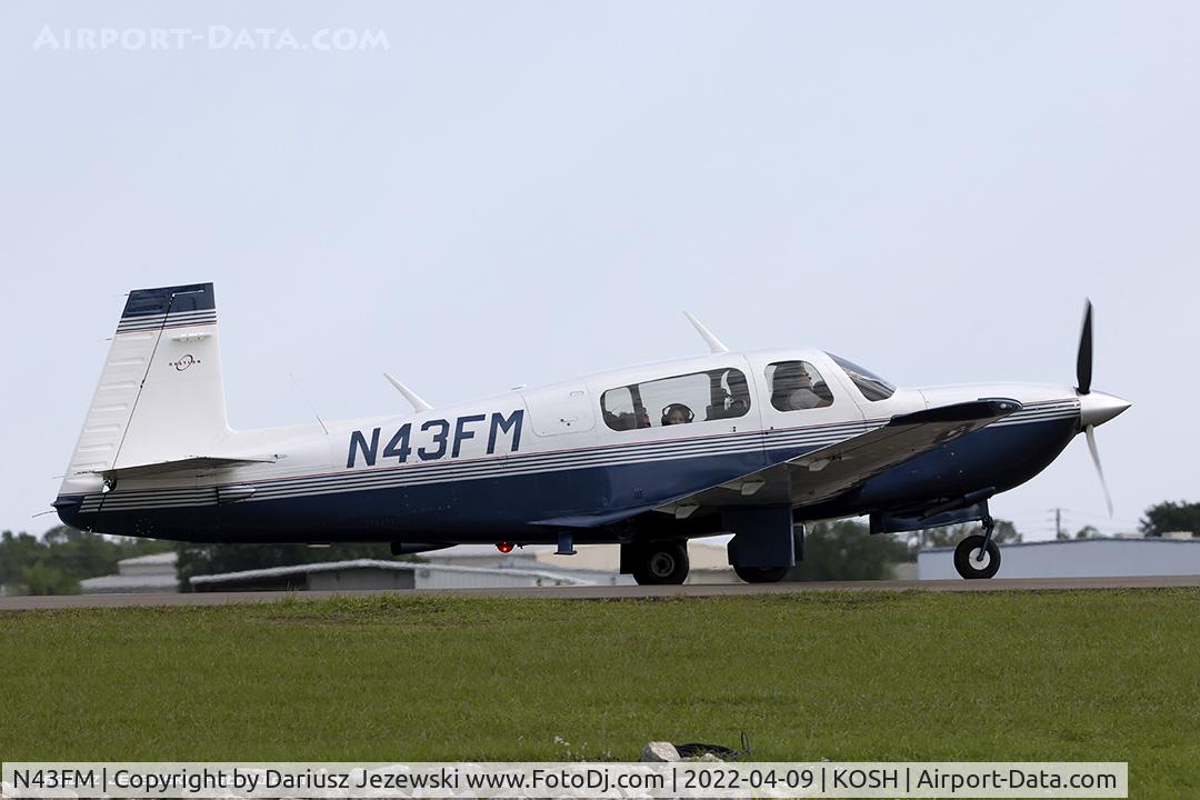 N43FM, 1998 Mooney M20R Ovation C/N 29-0139, Mooney M20R Ovation  C/N 29-0139, N43FM