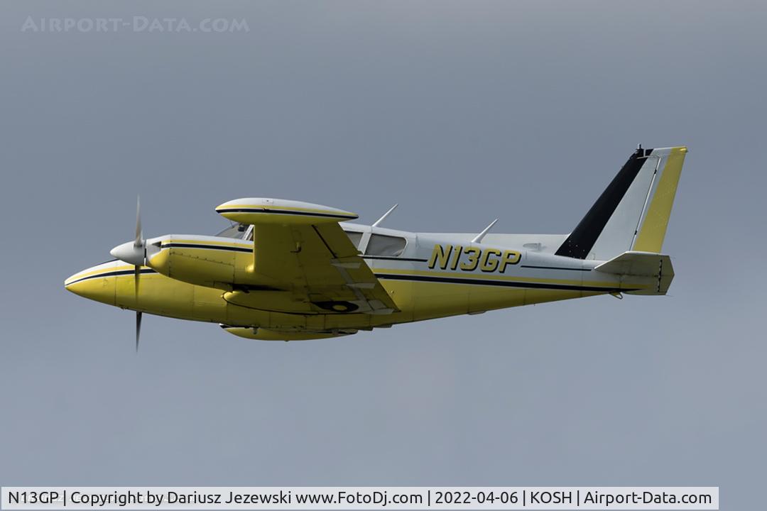 N13GP, 1967 Piper PA-30-160 B Twin Comanche C/N 30-1535, Piper PA-30-160 Twin Comanche B  C/N 30-1535, N13GP