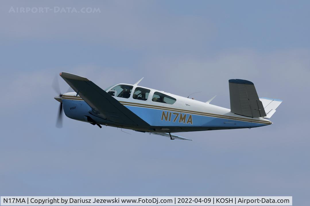 N17MA, 1964 Beech S35 Bonanza C/N D-7529, Beech S35 Bonanza  C/N D-7529, N17MA