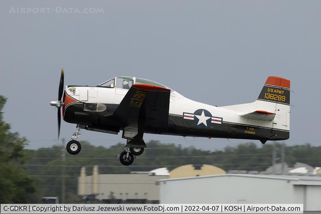C-GDKR, 1956 North American T-28B Trojan C/N 200-360, North American T-28B Trojan  C/N 200-360 (138289), C-GDKR