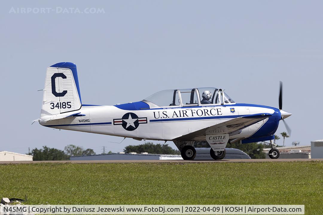 N45MG, Beech T-34A (A45) Mentor C/N G-285, Beech T-34A Mentor  C/N G-285, N45MG