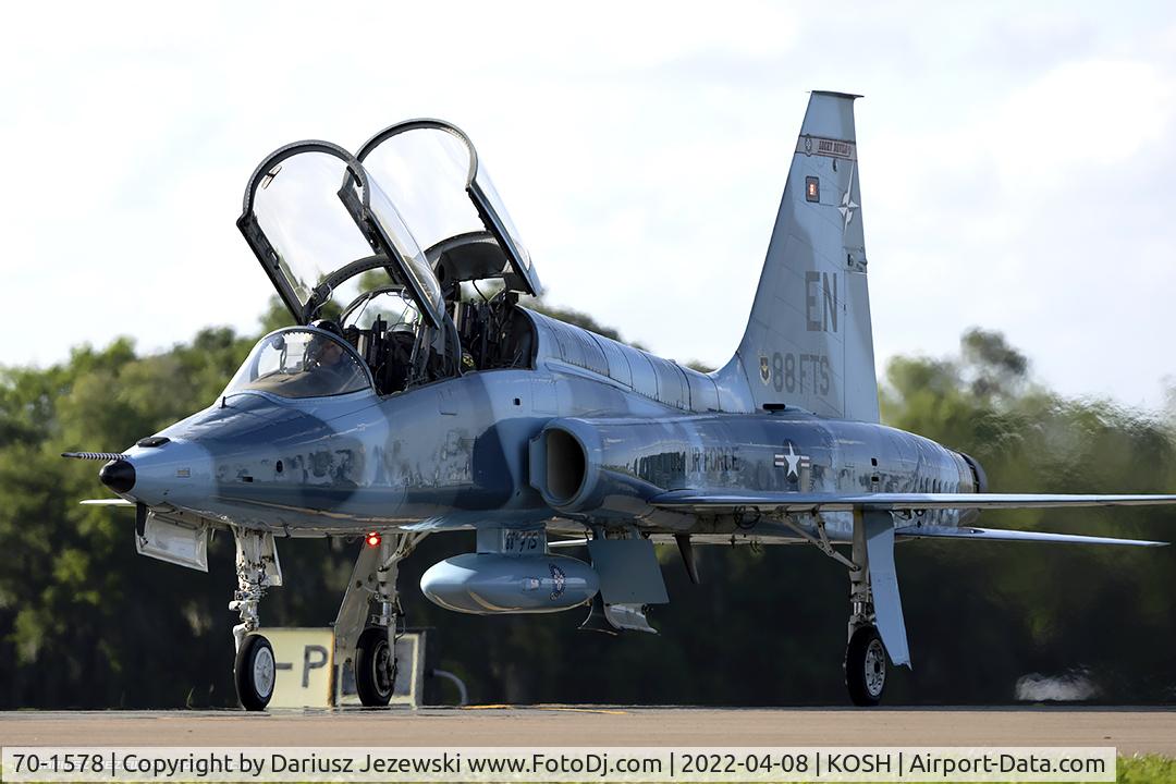 70-1578, 1970 Northrop T-38C Talon C/N T6268, T-38C Talon 70-1578 EN from 88th FTS 