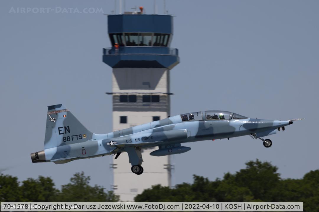 70-1578, 1970 Northrop T-38C Talon C/N T6268, T-38C Talon 70-1578 EN from 88th FTS 
