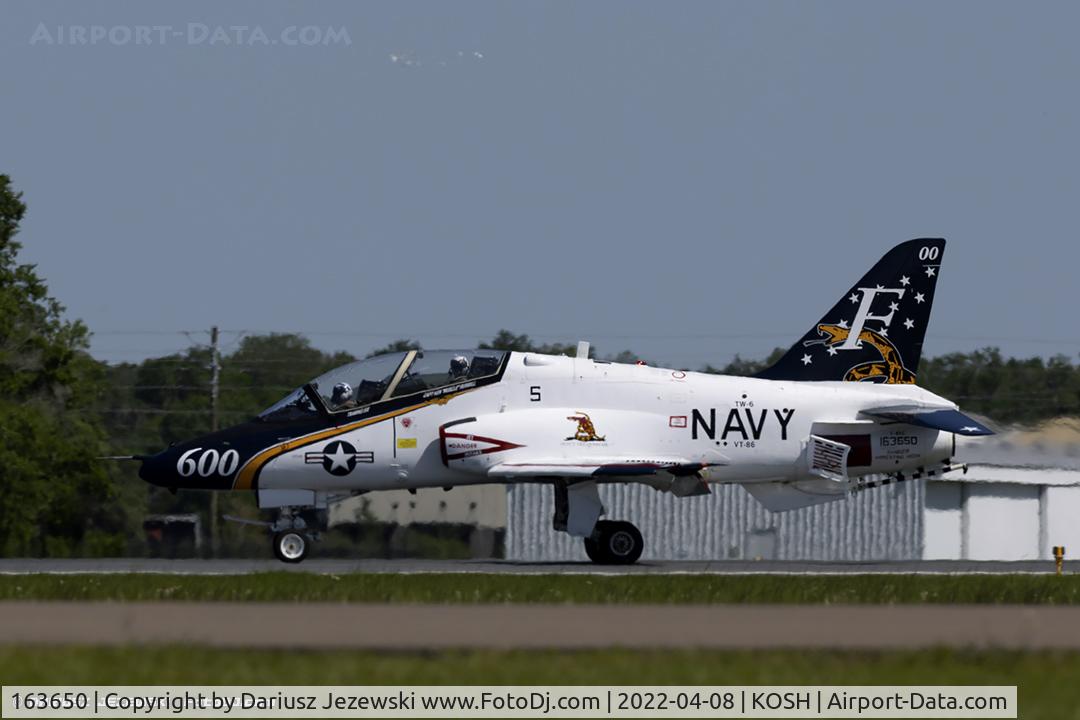 163650, McDonnell Douglas T-45C Goshawk C/N A052, T-45C Goshawk 163650 F-600 from VT-86 