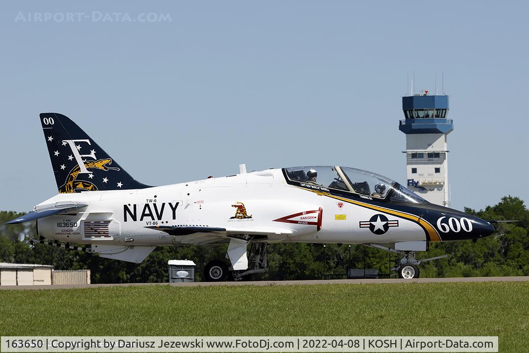 163650, McDonnell Douglas T-45C Goshawk C/N A052, T-45C Goshawk 163650 F-600 from VT-86 
