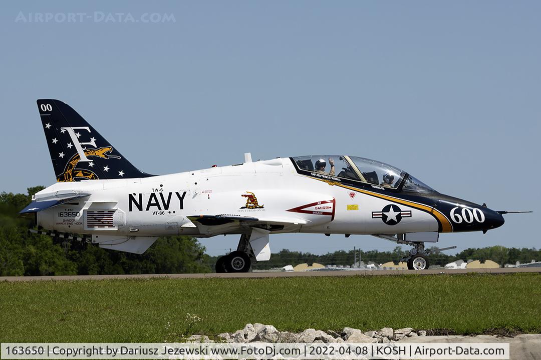 163650, McDonnell Douglas T-45C Goshawk C/N A052, T-45C Goshawk 163650 F-600 from VT-86 