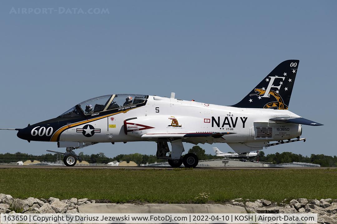 163650, McDonnell Douglas T-45C Goshawk C/N A052, T-45C Goshawk 163650 F-600 from VT-86 