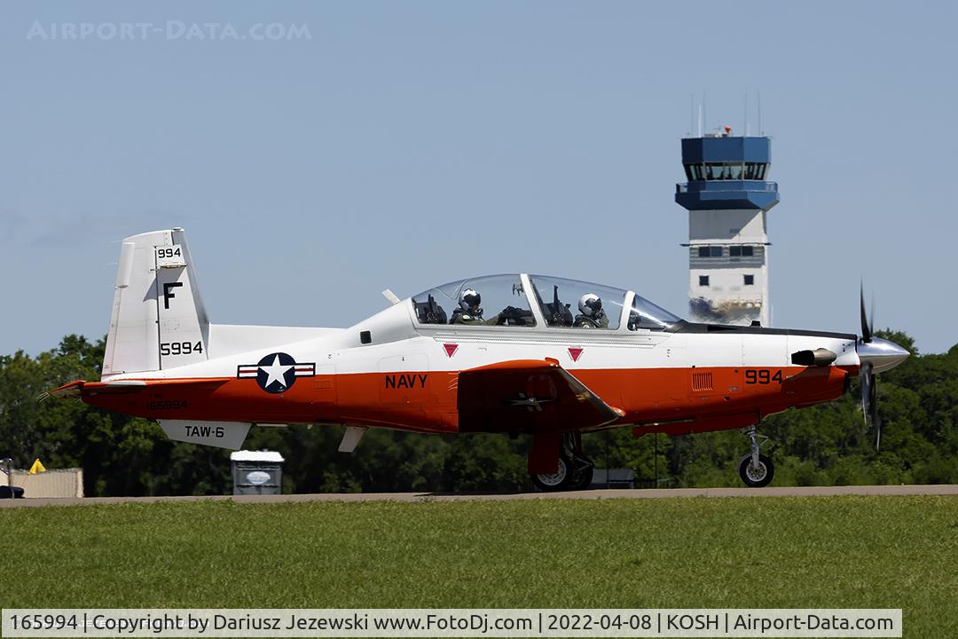 165994, Raytheon T-6A Texan II C/N PT-176, T-6A Texan II 165994 F-994 from  TAW-6 NAS Pensacola, FL