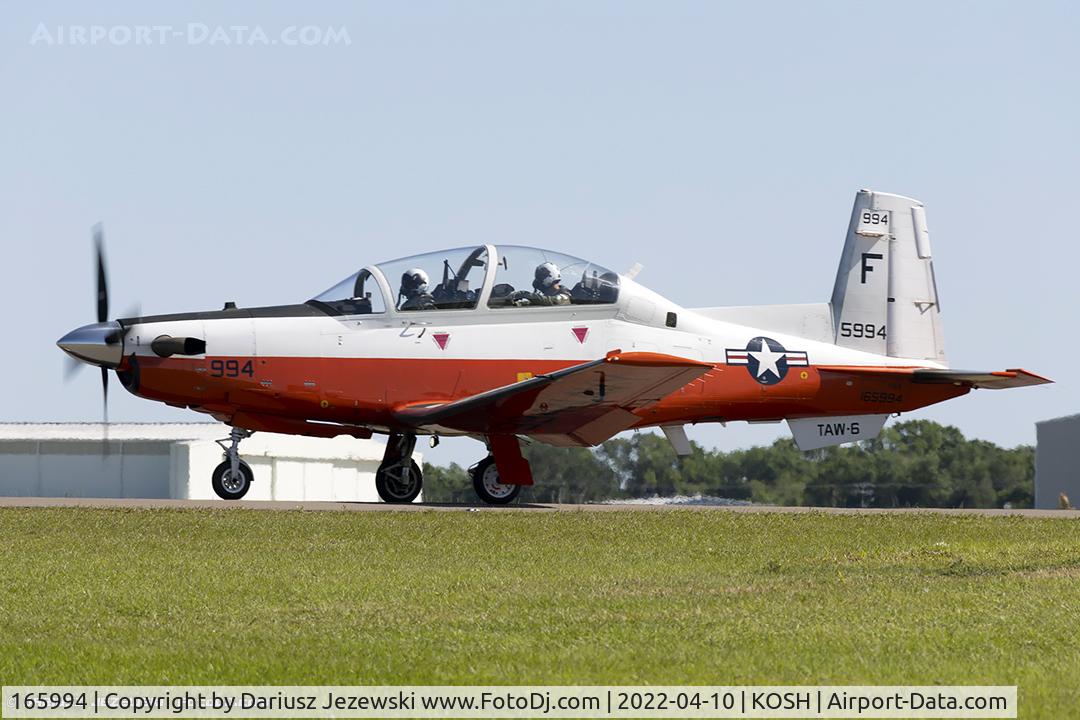 165994, Raytheon T-6A Texan II C/N PT-176, T-6A Texan II 165994 F-994 from  TAW-6 NAS Pensacola, FL
