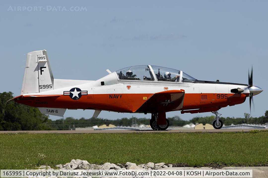 165995, Raytheon T-6A Texan II C/N PT-181, T-6A Texan II 165995 F-995 from VT-10 