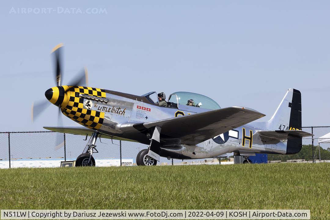 N51LW, 1962 North American P-51D Mustang C/N 122-41037, North American P-51D Mustang 