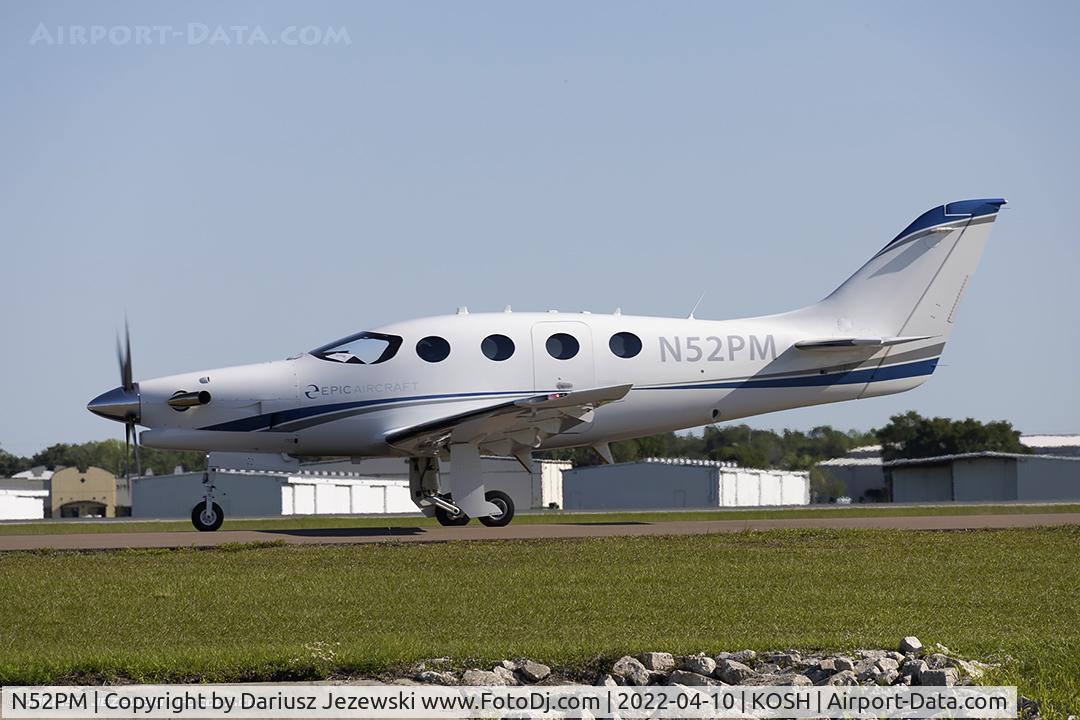 N52PM, 2020 Epic Aircraft E1000 C/N K008, Epic Aircraft E1000  C/N K008, N52PM