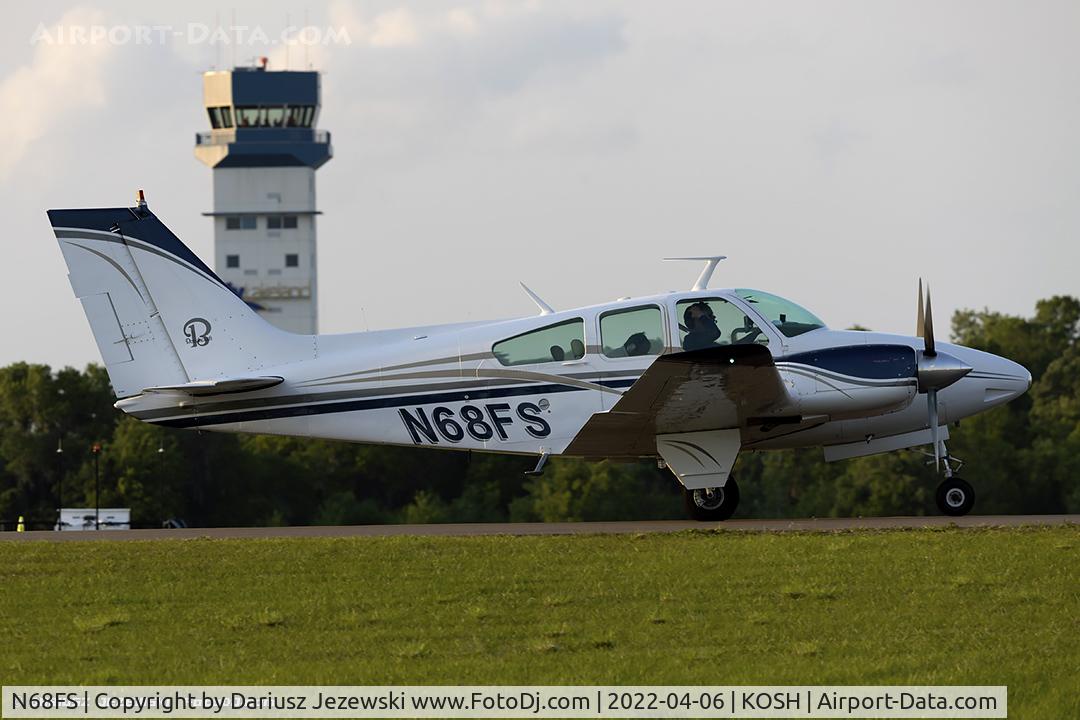 N68FS, 1968 Beech 95-B55 (T42A) Baron C/N TC-1054, Beech 95-B55 Baron  C/N TC-1054, N68FS