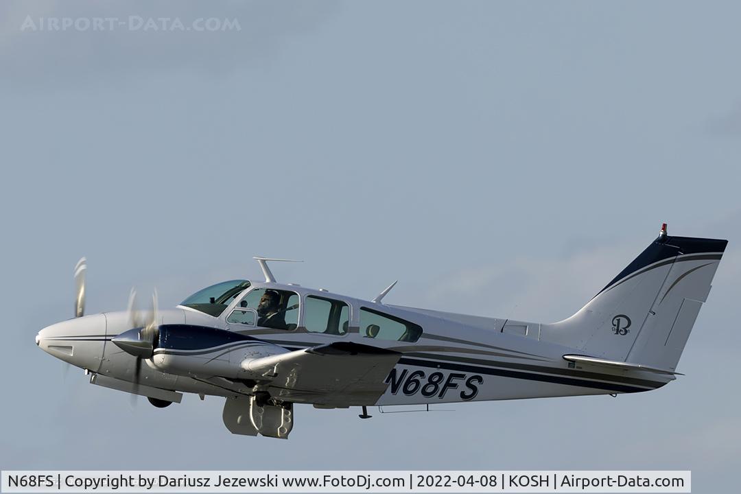 N68FS, 1968 Beech 95-B55 (T42A) Baron C/N TC-1054, Beech 95-B55 Baron  C/N TC-1054, N68FS