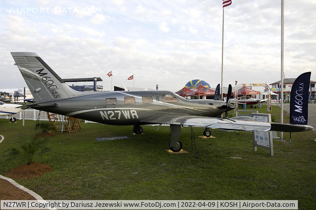 N27WR, 2022 Piper PA-46-600SLS C/N 4698204, Piper PA-46-600TP Meridian M600  C/N 4698204, N27WR