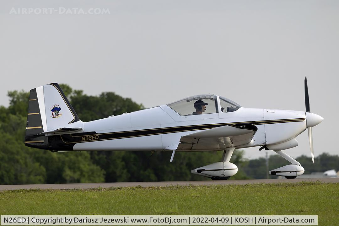 N26ED, 1999 Van's RV-6A C/N 24840, Vans RV-6A  C/N 24840, N26ED