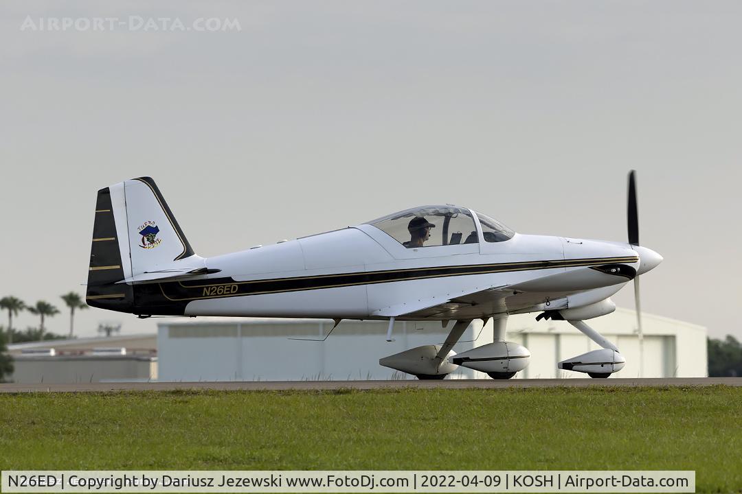 N26ED, 1999 Van's RV-6A C/N 24840, Vans RV-6A  C/N 24840, N26ED