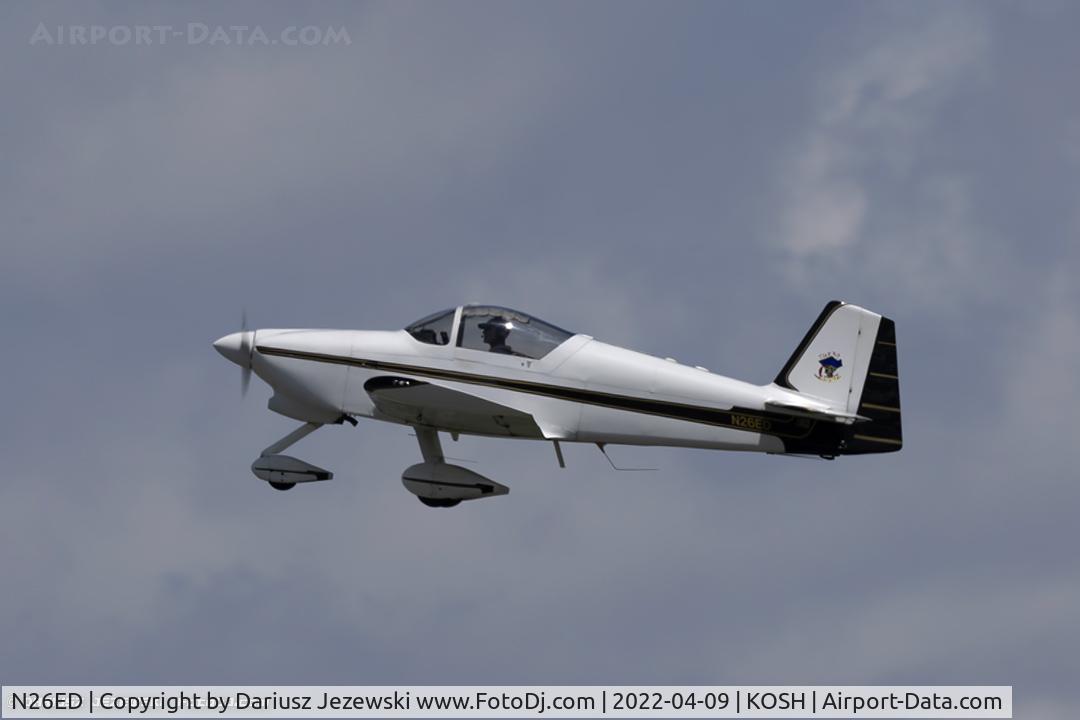 N26ED, 1999 Van's RV-6A C/N 24840, Vans RV-6A  C/N 24840, N26ED