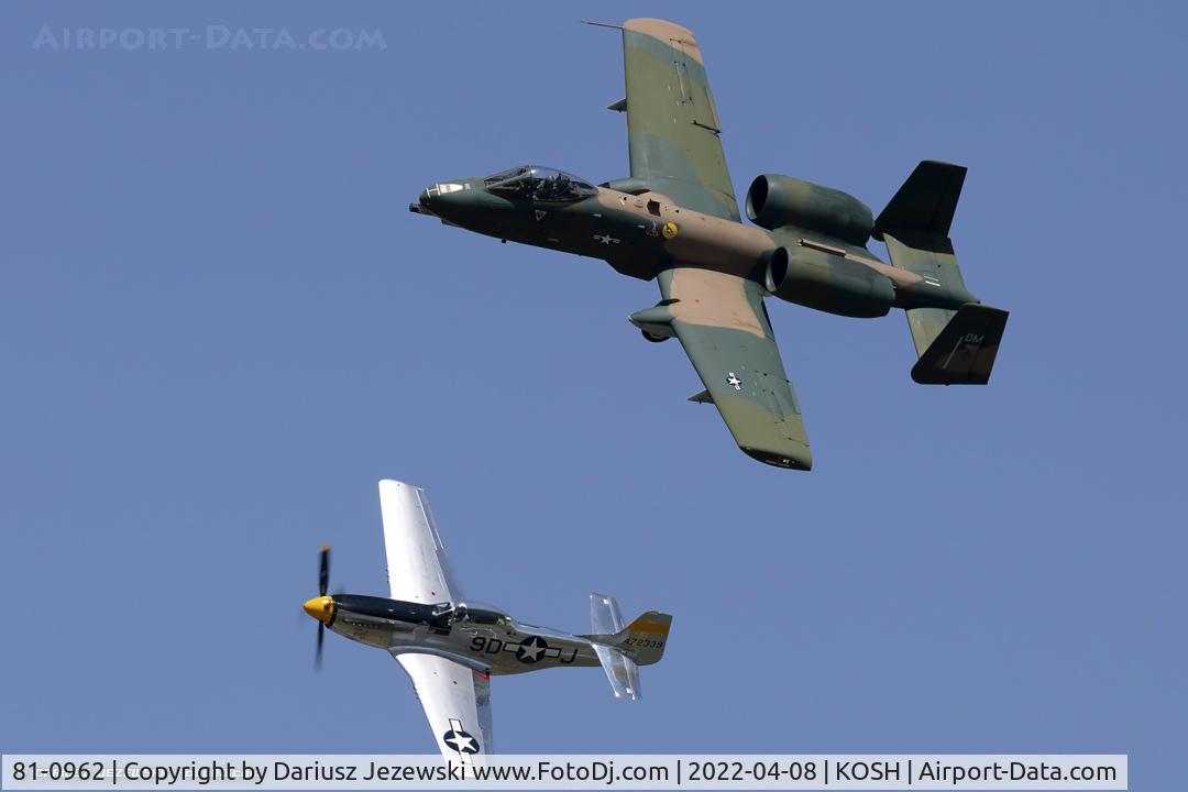 81-0962, 1981 Fairchild Republic A-10C Thunderbolt II C/N A10-0657, A-10C Thunderbolt II 81-0962 DM from 354th FS 