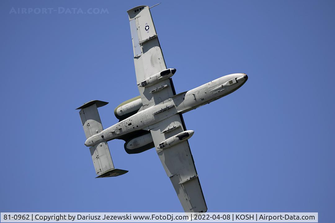 81-0962, 1981 Fairchild Republic A-10C Thunderbolt II C/N A10-0657, A-10C Thunderbolt II 81-0962 DM from 354th FS 