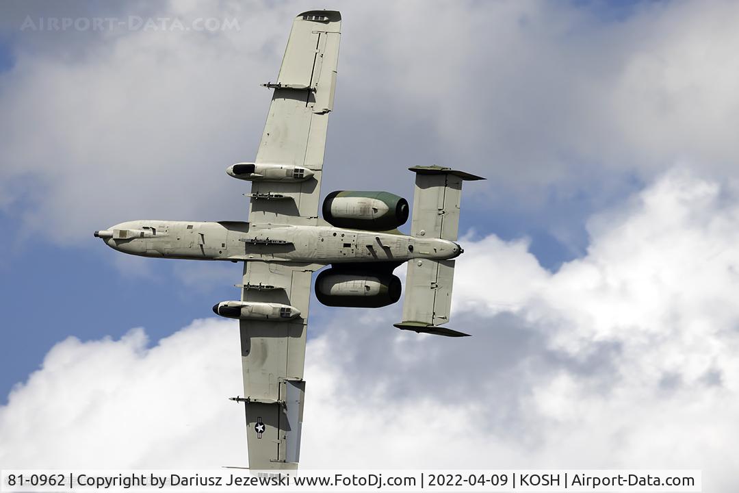 81-0962, 1981 Fairchild Republic A-10C Thunderbolt II C/N A10-0657, A-10C Thunderbolt II 81-0962 DM from 354th FS 