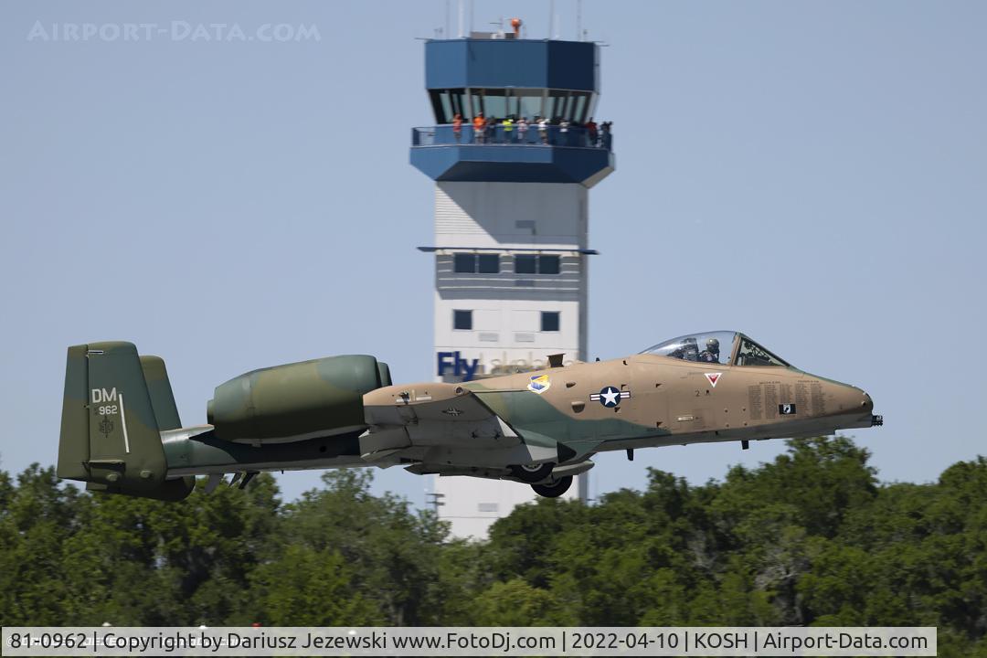 81-0962, 1981 Fairchild Republic A-10C Thunderbolt II C/N A10-0657, A-10C Thunderbolt II 81-0962 DM from 354th FS 