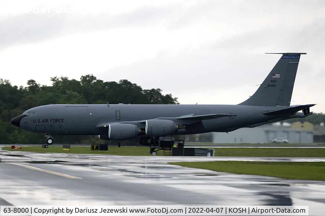 63-8000, 1963 Boeing KC-135R Stratotanker C/N 18617, KC-135R Stratotanker 63-8000  from 927th ARW 6th ARW McDill AFB, FL