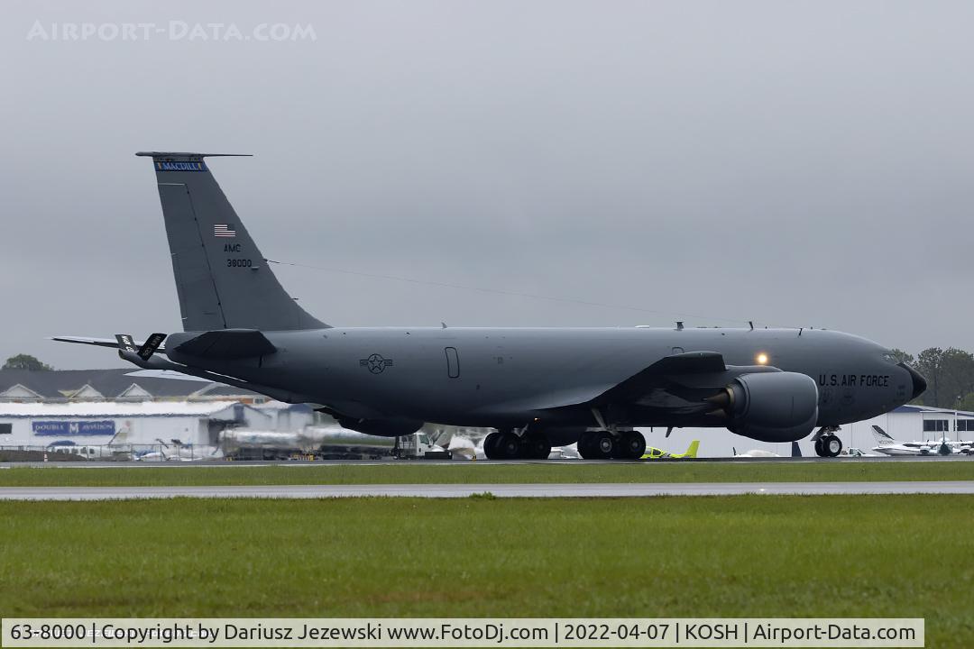 63-8000, 1963 Boeing KC-135R Stratotanker C/N 18617, KC-135R Stratotanker 63-8000  from 927th ARW 6th ARW McDill AFB, FL