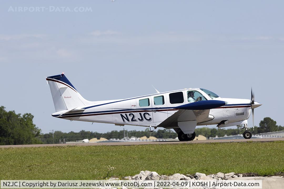 N2JC, 1984 Beech A36 Bonanza 36 C/N E-2172, Beech A36 Bonanza  C/N E-2172, N2JC